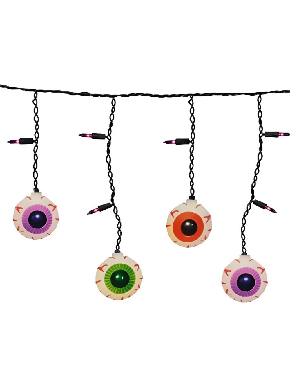 Halloween Eyeball String Lights, 7Ft Eyeball Decorative String Lights